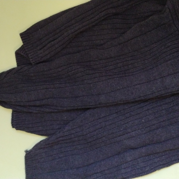 Men's Duplex Designs Large Navy Blue heavy weight sweater - Picture 5 of 7